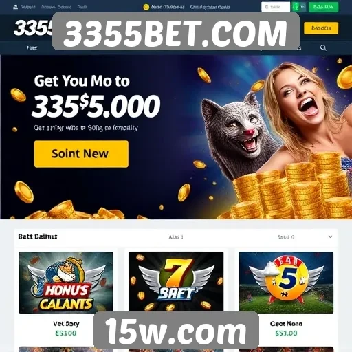 3355BET.COM oferece bônus atrativos para novos jogadores