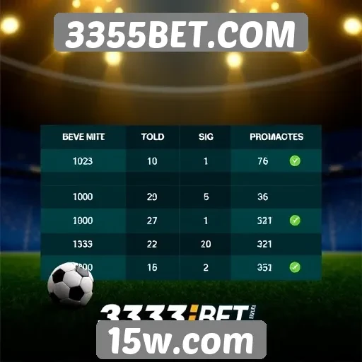 Comparação de odds no 3355BET.COM com concorrentes